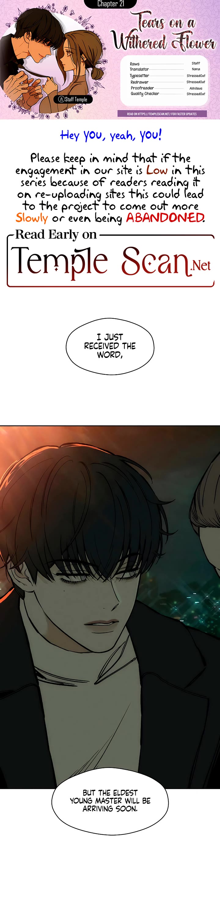 Tears on a Withered Flower chapter 21 page 1