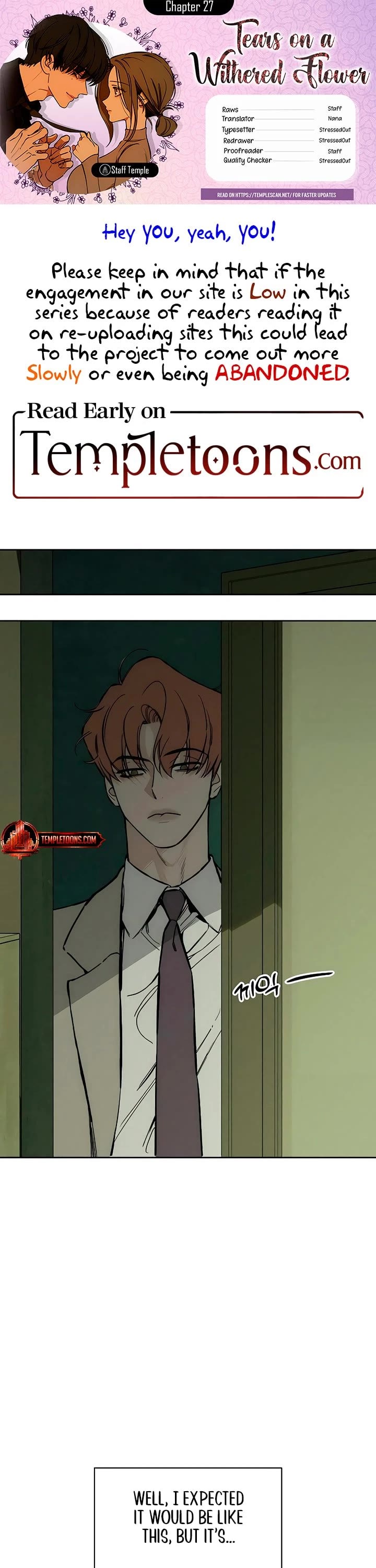 Tears on a Withered Flower chapter 27 page 1