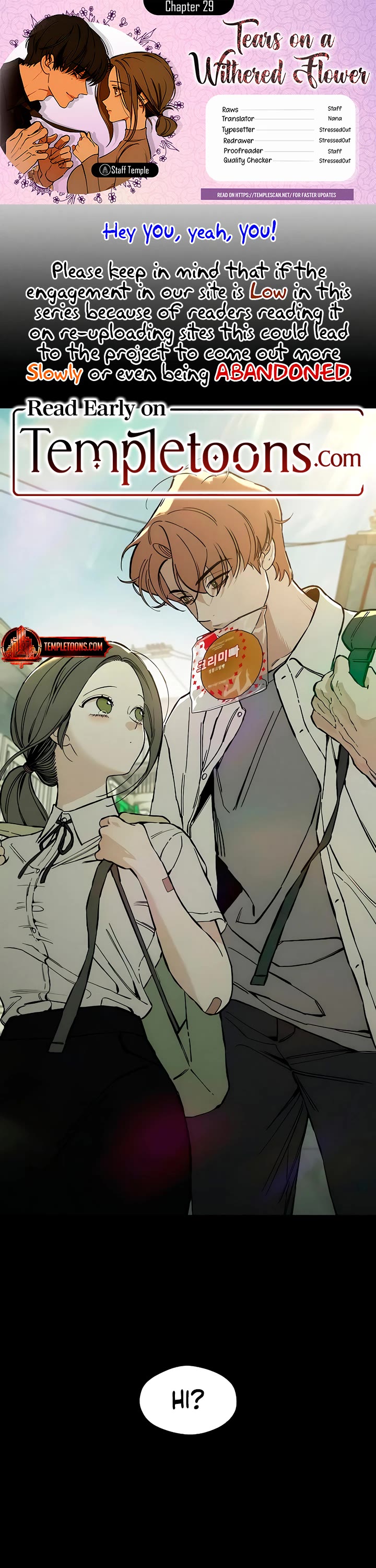 Tears on a Withered Flower chapter 29 page 1