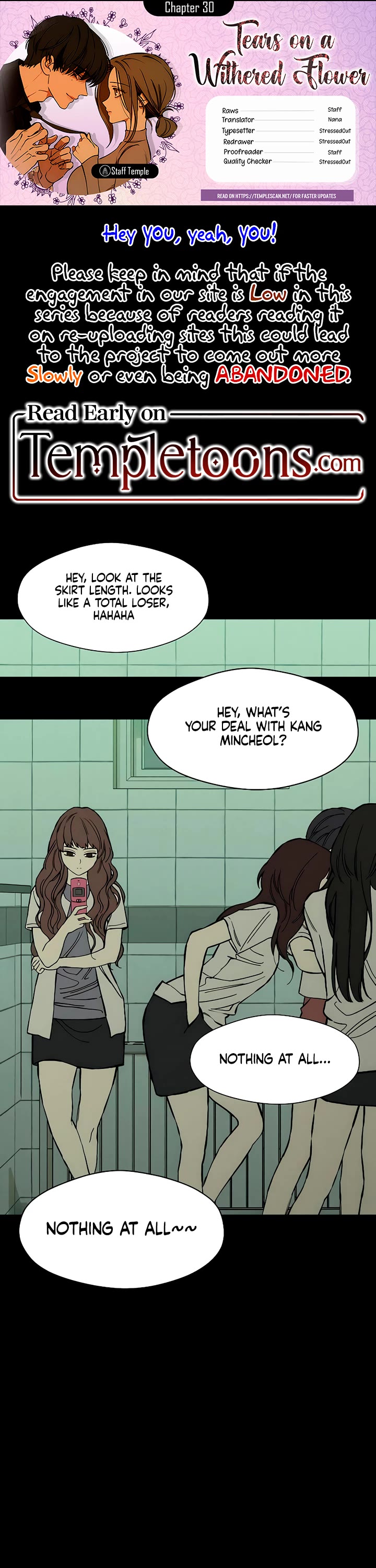 Tears on a Withered Flower chapter 30 page 1