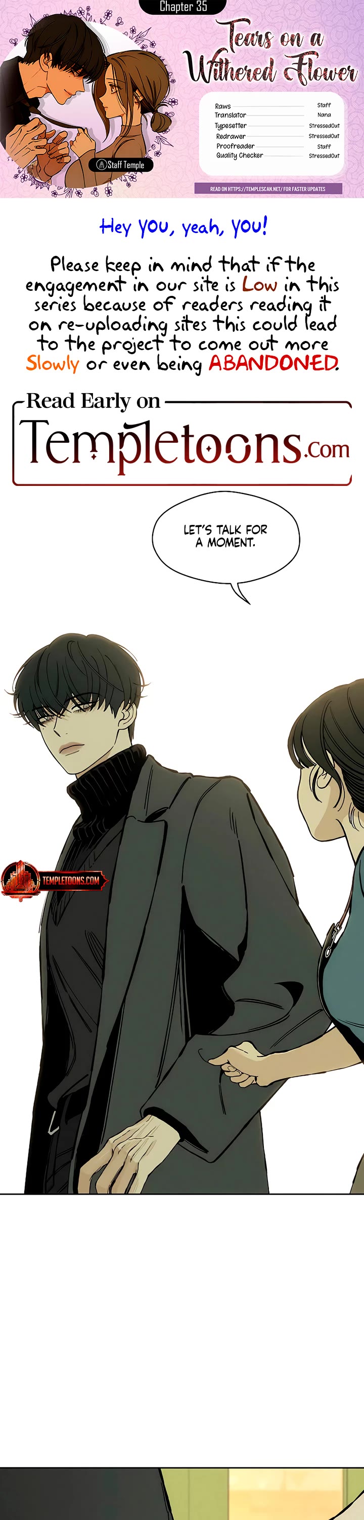 Tears on a Withered Flower chapter 35 page 1