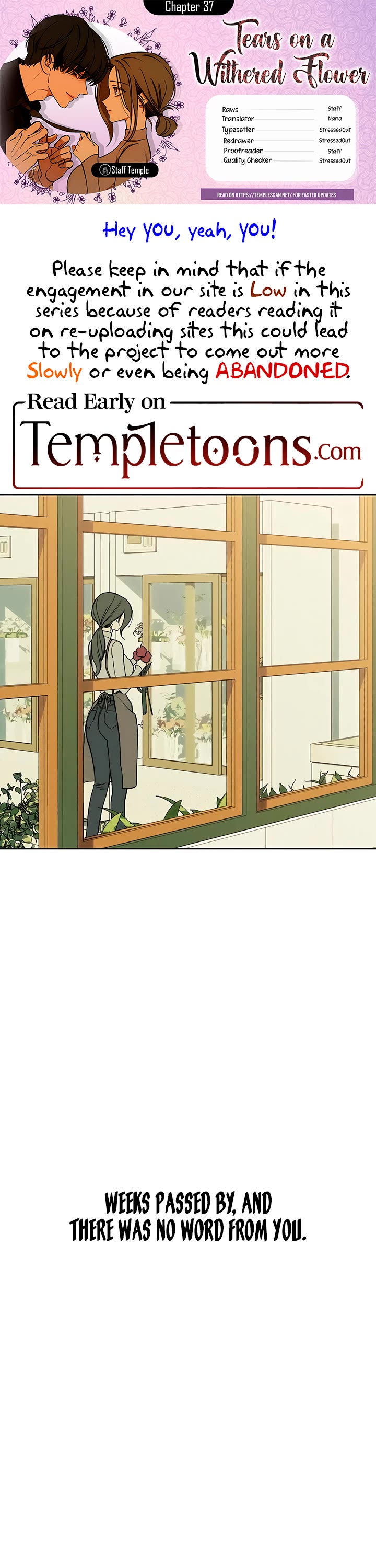 Tears on a Withered Flower chapter 37 page 1