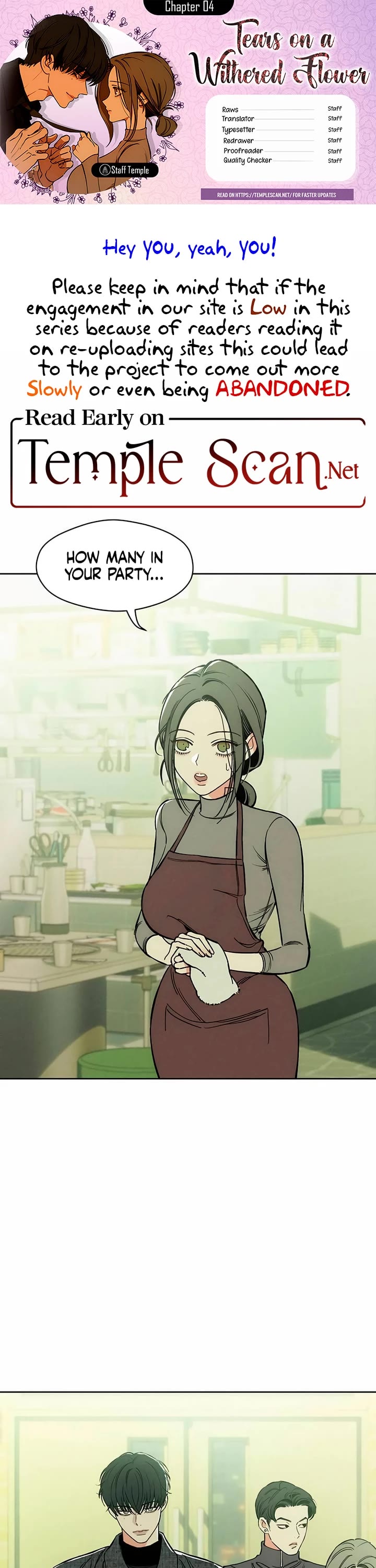 Tears on a Withered Flower chapter 4 page 1