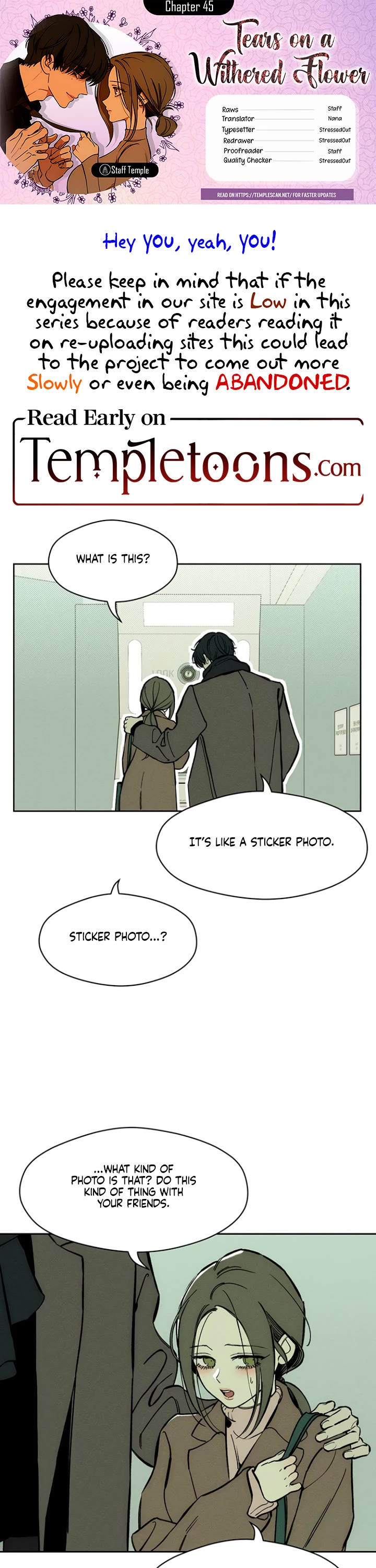 Tears on a Withered Flower chapter 45 page 1