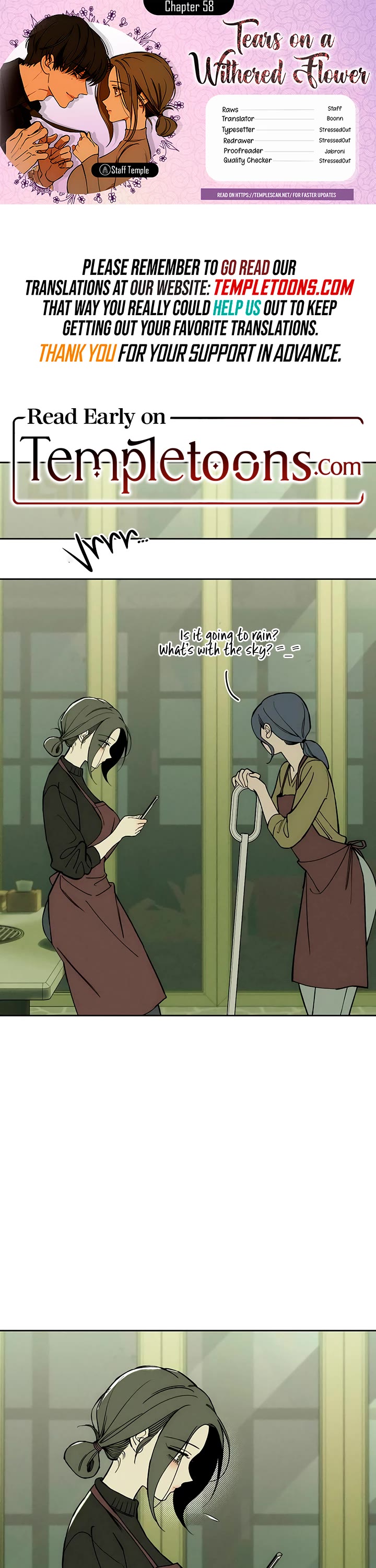 Tears on a Withered Flower chapter 58 page 1