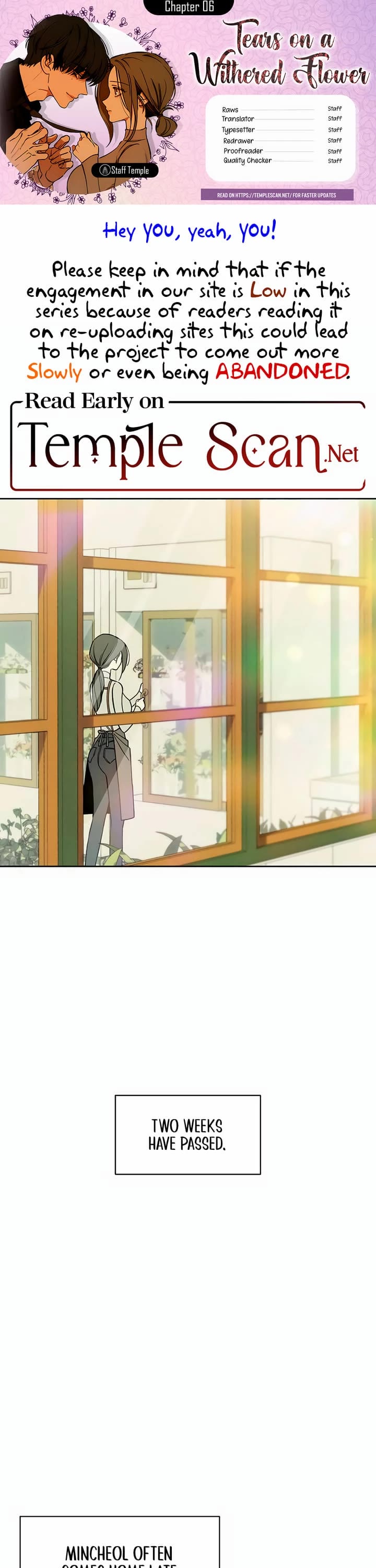 Tears on a Withered Flower chapter 6 page 1