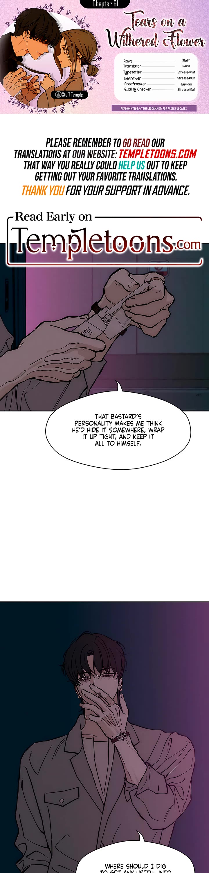 Tears on a Withered Flower chapter 61 page 1