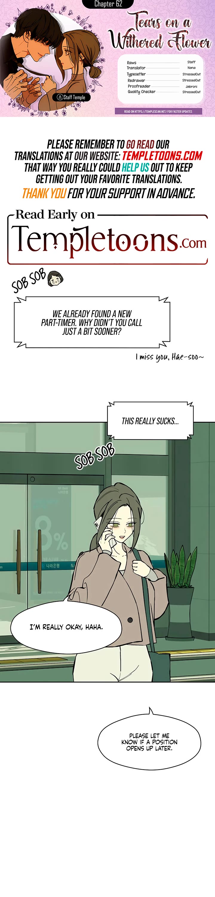 Tears on a Withered Flower chapter 62 page 1