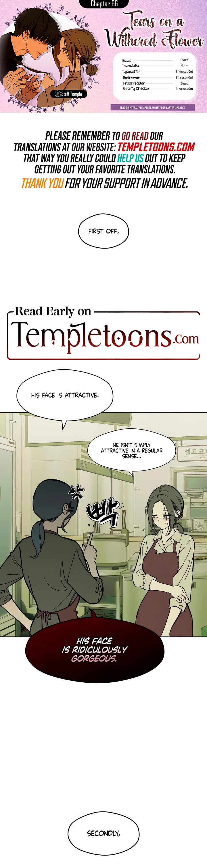 Tears on a Withered Flower chapter 66 page 1