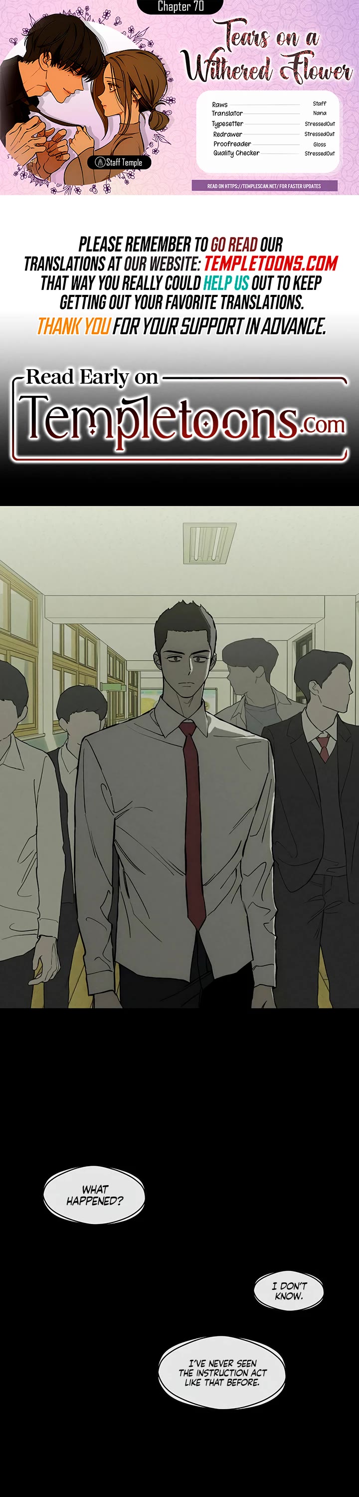 Tears on a Withered Flower chapter 70 page 1