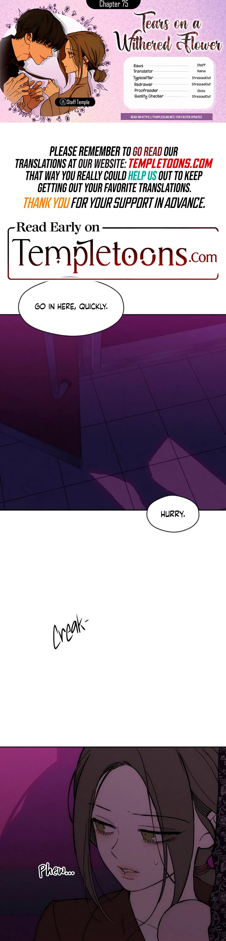 Tears on a Withered Flower chapter 75 page 1