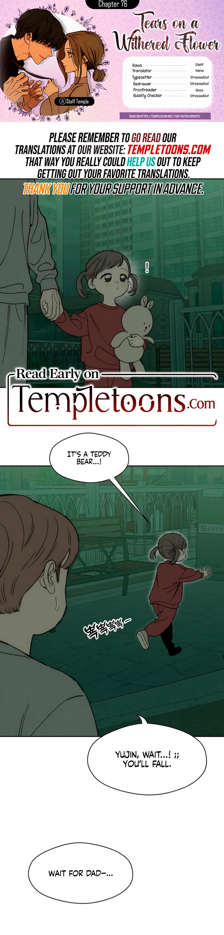 Tears on a Withered Flower chapter 76 page 1