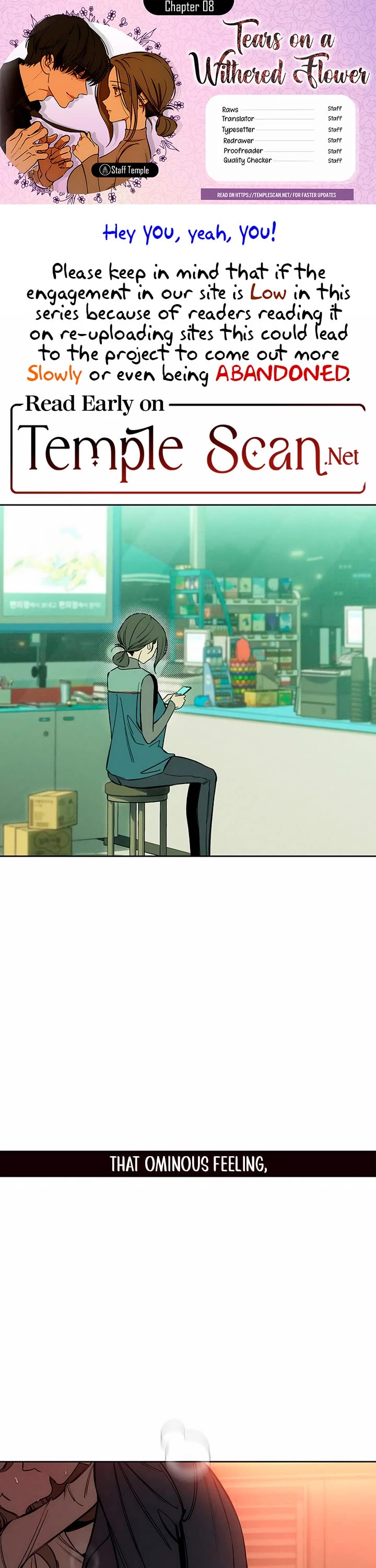 Tears on a Withered Flower chapter 8 page 1