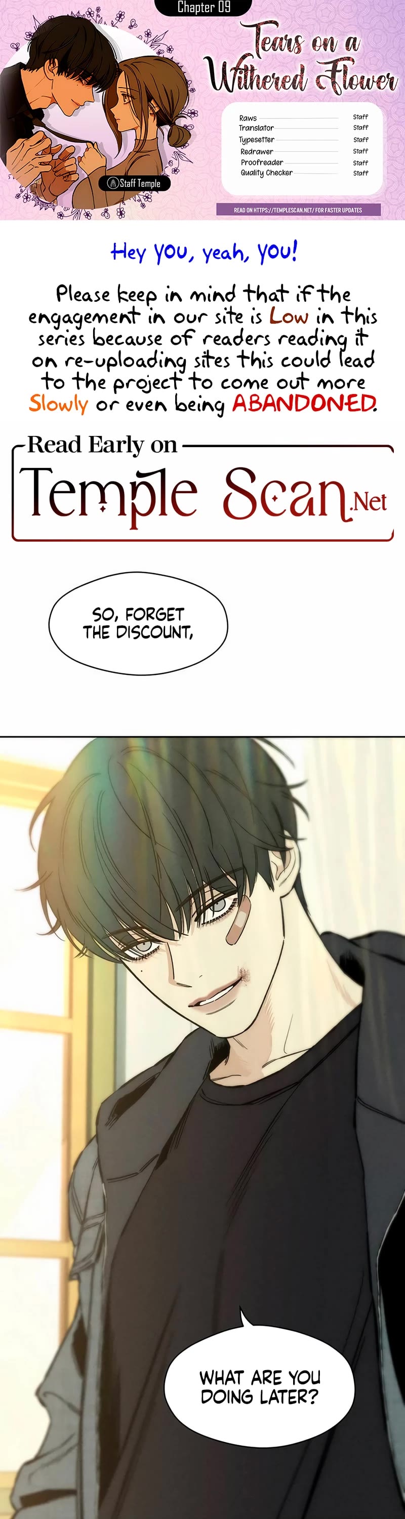 Tears on a Withered Flower chapter 9 page 1