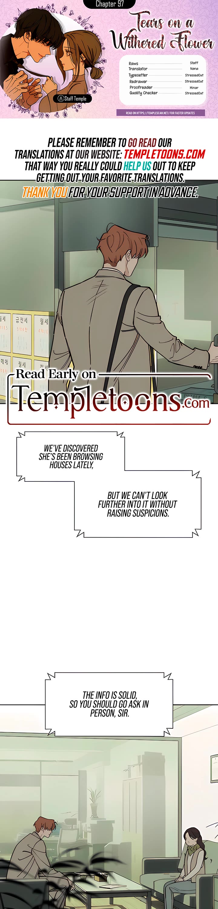 Tears on a Withered Flower chapter 97 page 1
