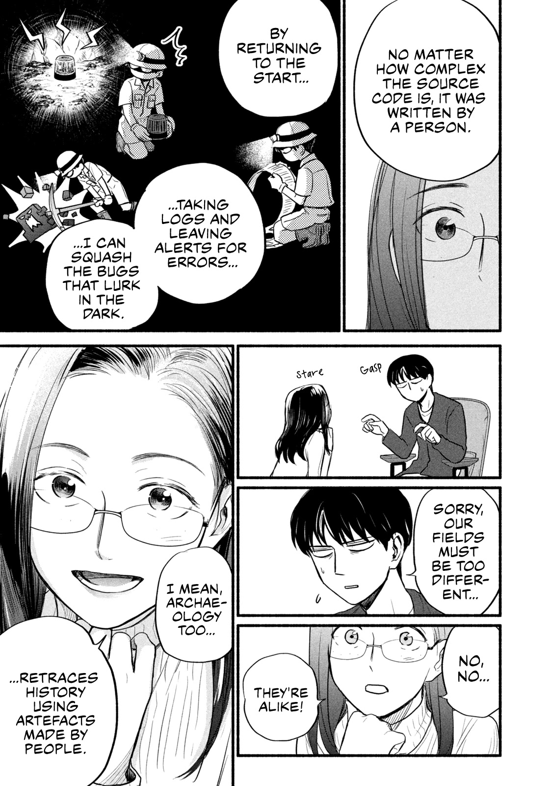 Telework Yotabanashi chapter 14 page 7