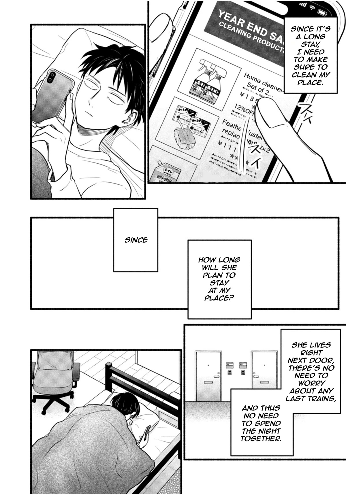 Telework Yotabanashi chapter 15 page 4