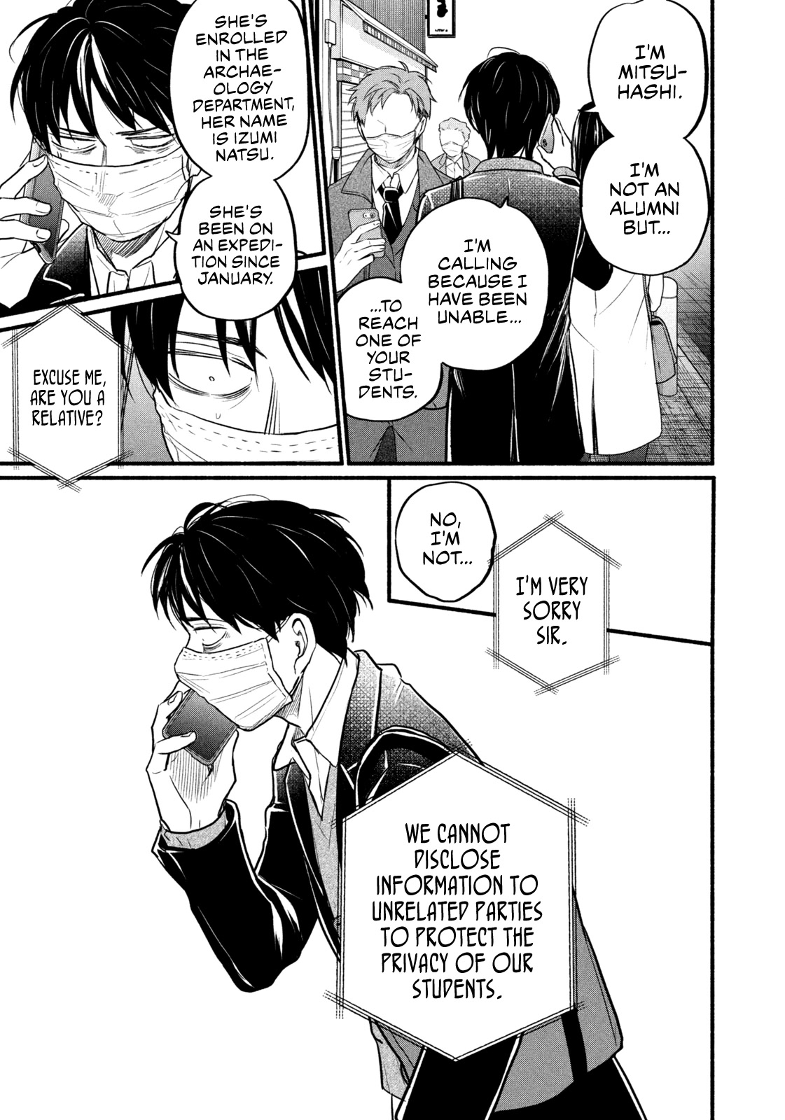 Telework Yotabanashi chapter 18 page 5