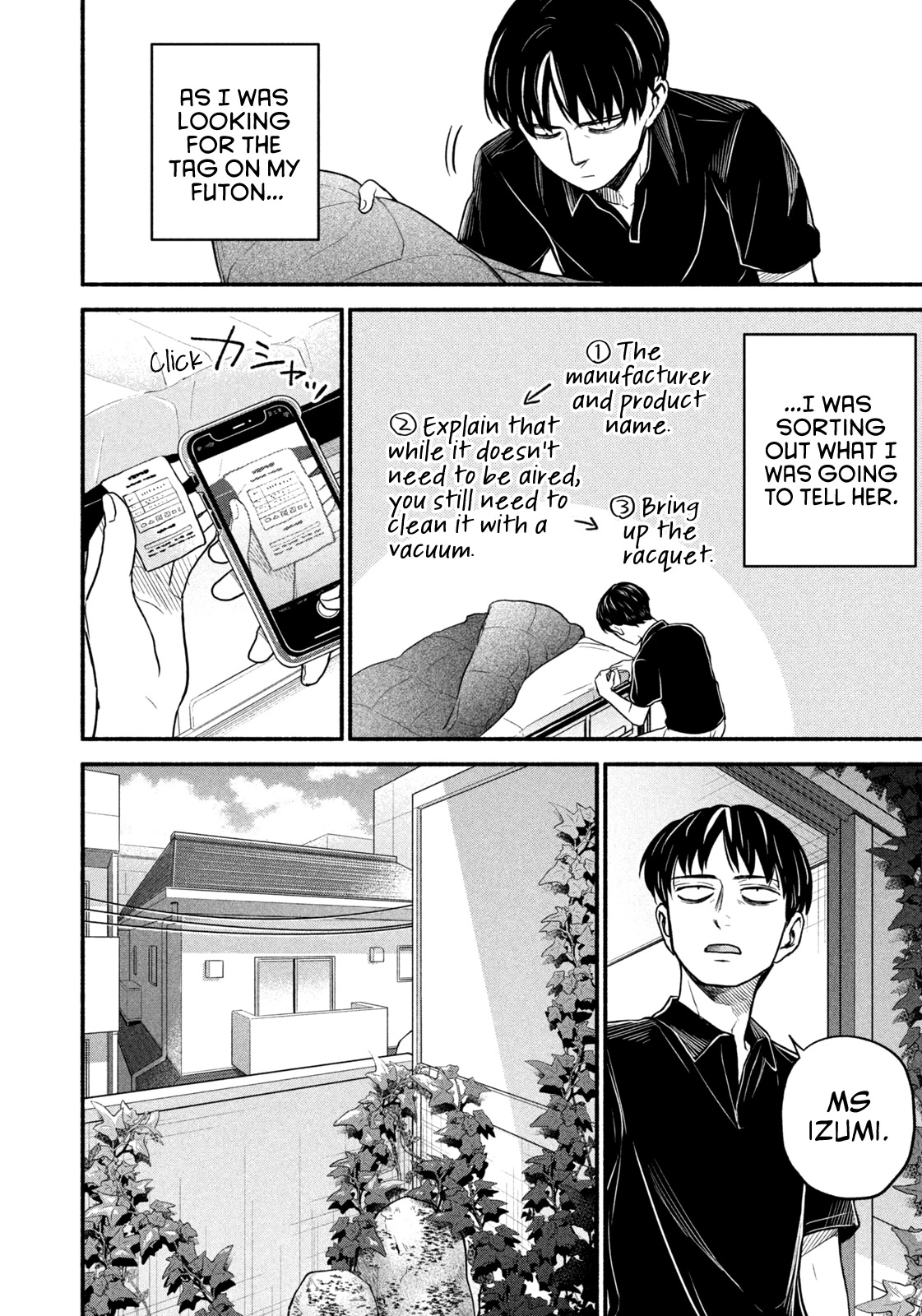 Telework Yotabanashi chapter 3 page 4