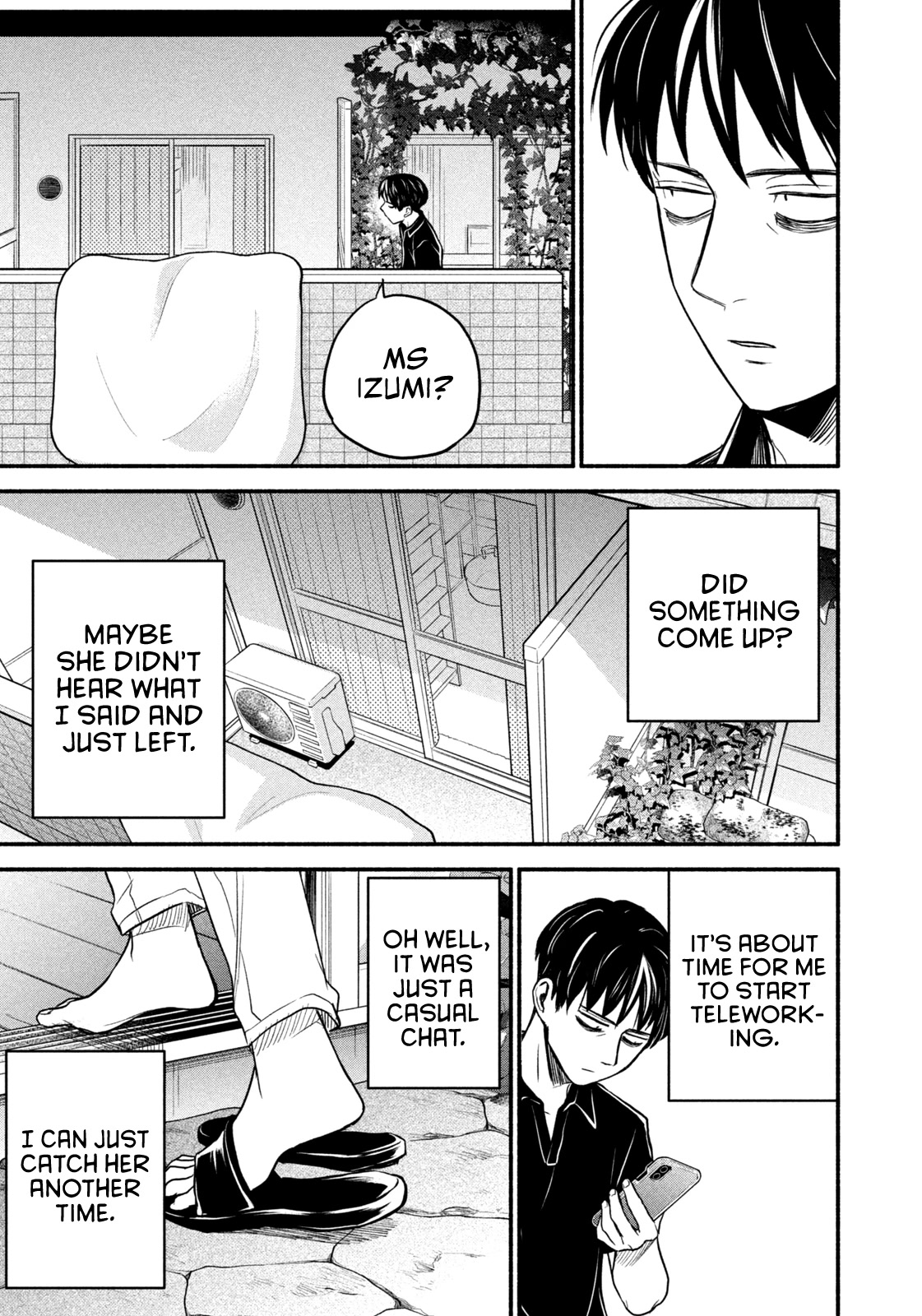 Telework Yotabanashi chapter 3 page 5