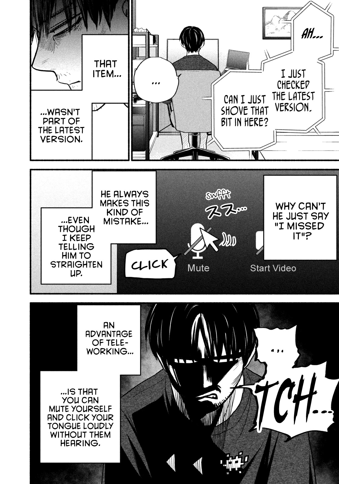 Telework Yotabanashi chapter 6 page 2