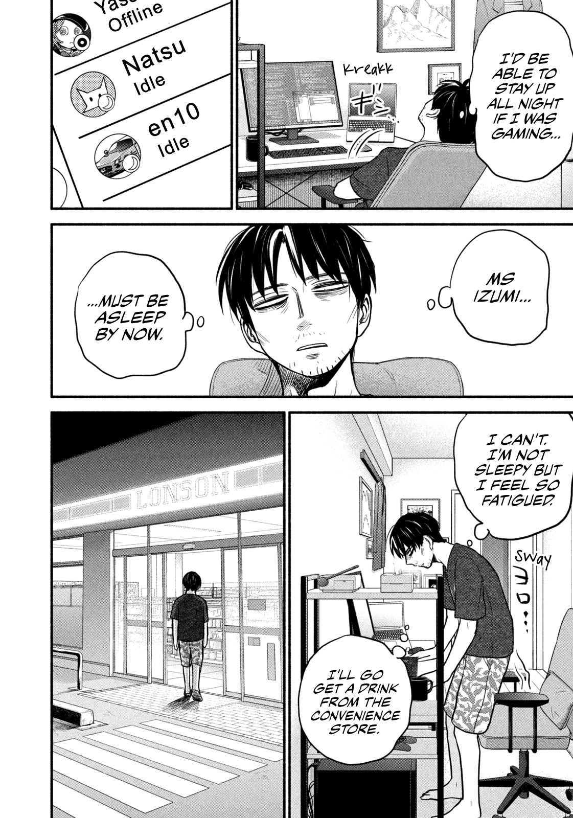 Telework Yotabanashi chapter 6 page 4