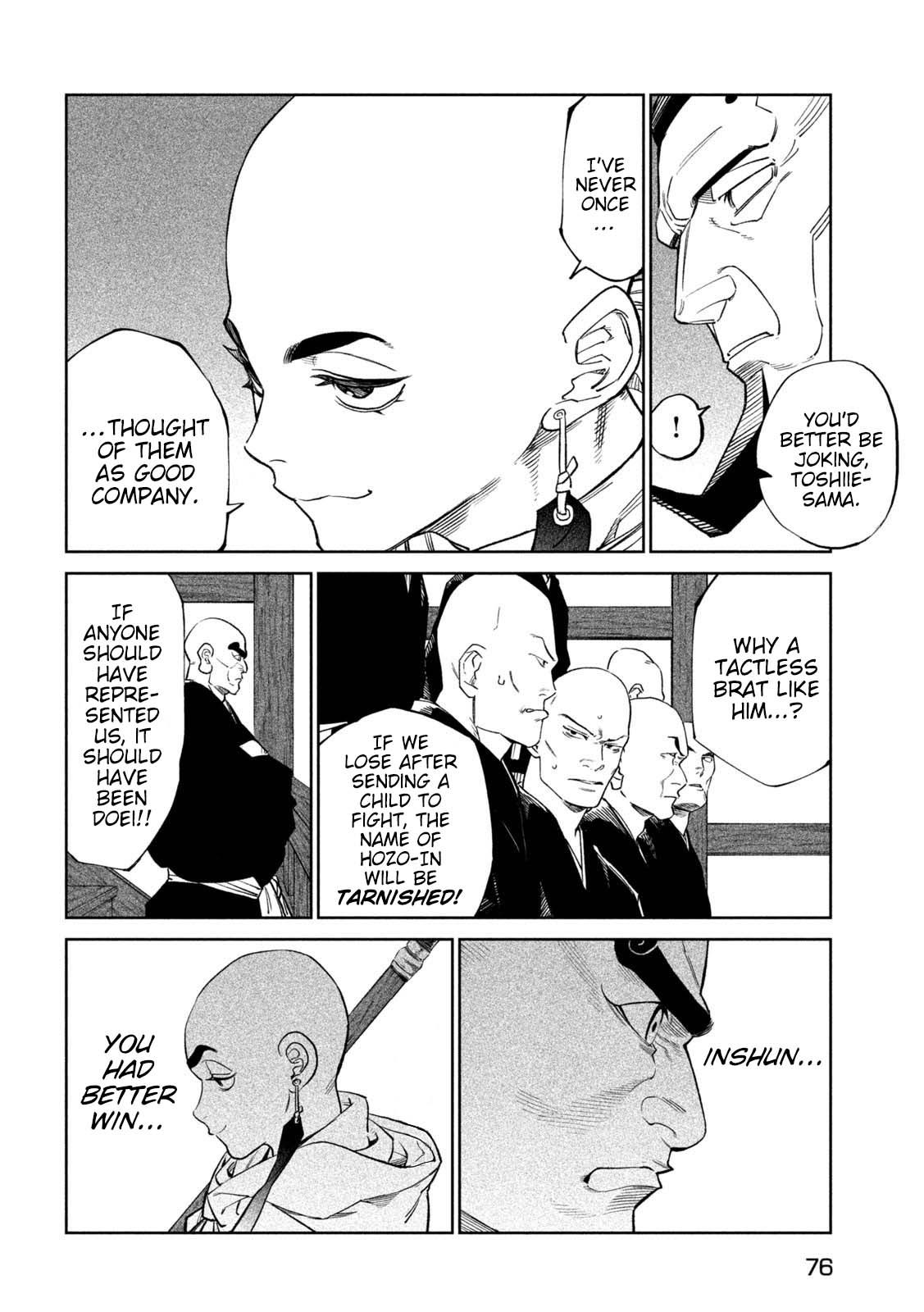 Tenkaichi - Nihon Saikyou Bugeisha Ketteisen chapter 40 page 13