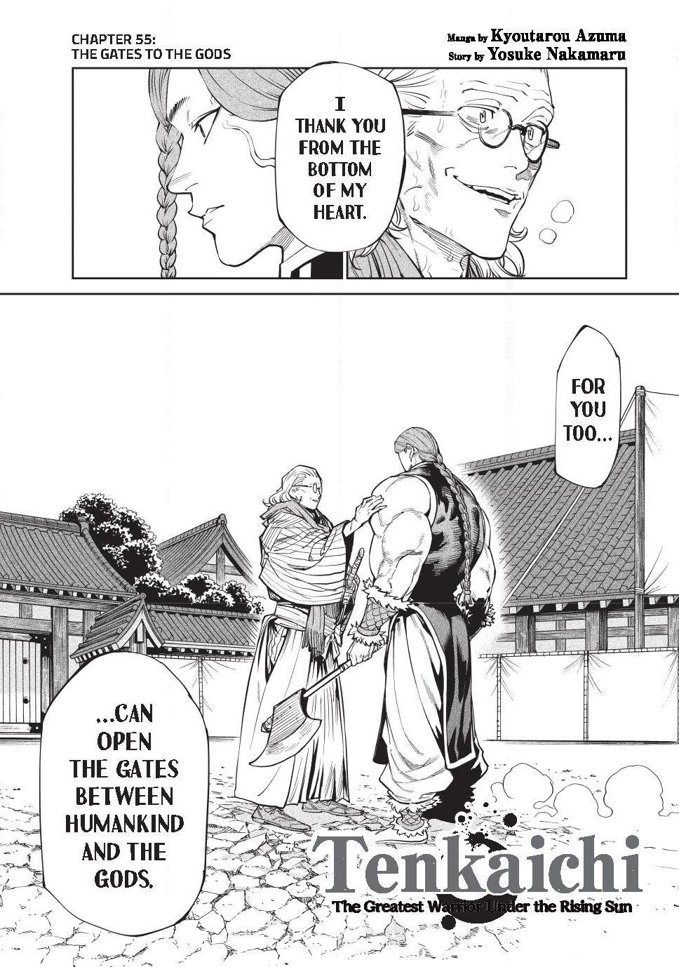 Tenkaichi - Nihon Saikyou Bugeisha Ketteisen chapter 55 page 1