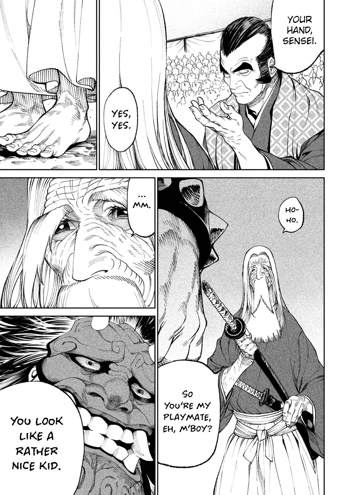 Tenkaichi - Nihon Saikyou Mononofu Ketteisen chapter 17 page 35