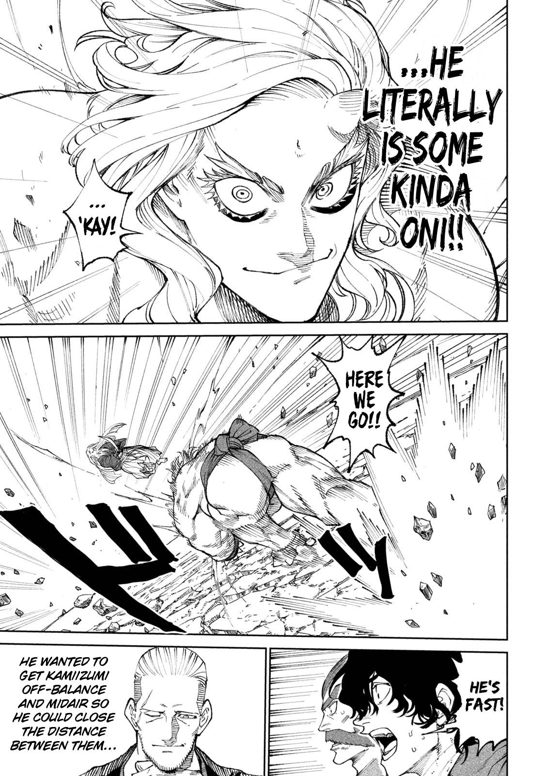 Tenkaichi - Nihon Saikyou Mononofu Ketteisen chapter 21 page 14