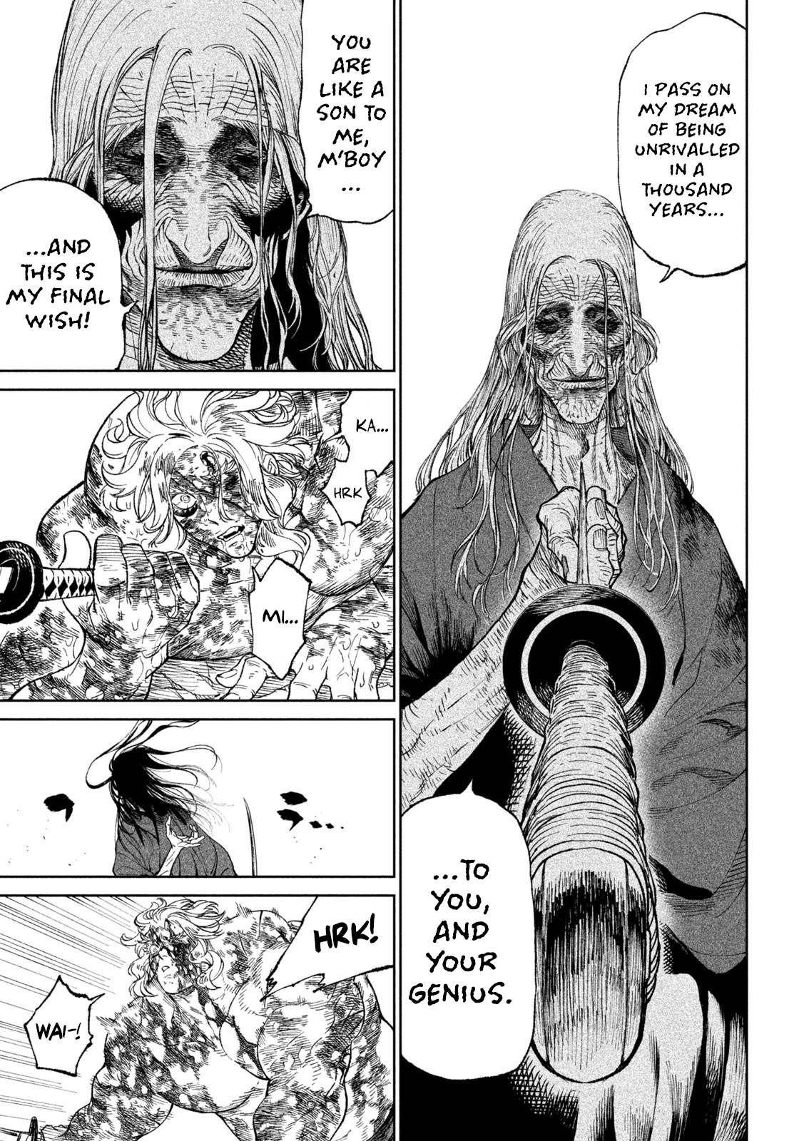 Tenkaichi - Nihon Saikyou Mononofu Ketteisen chapter 22 page 55