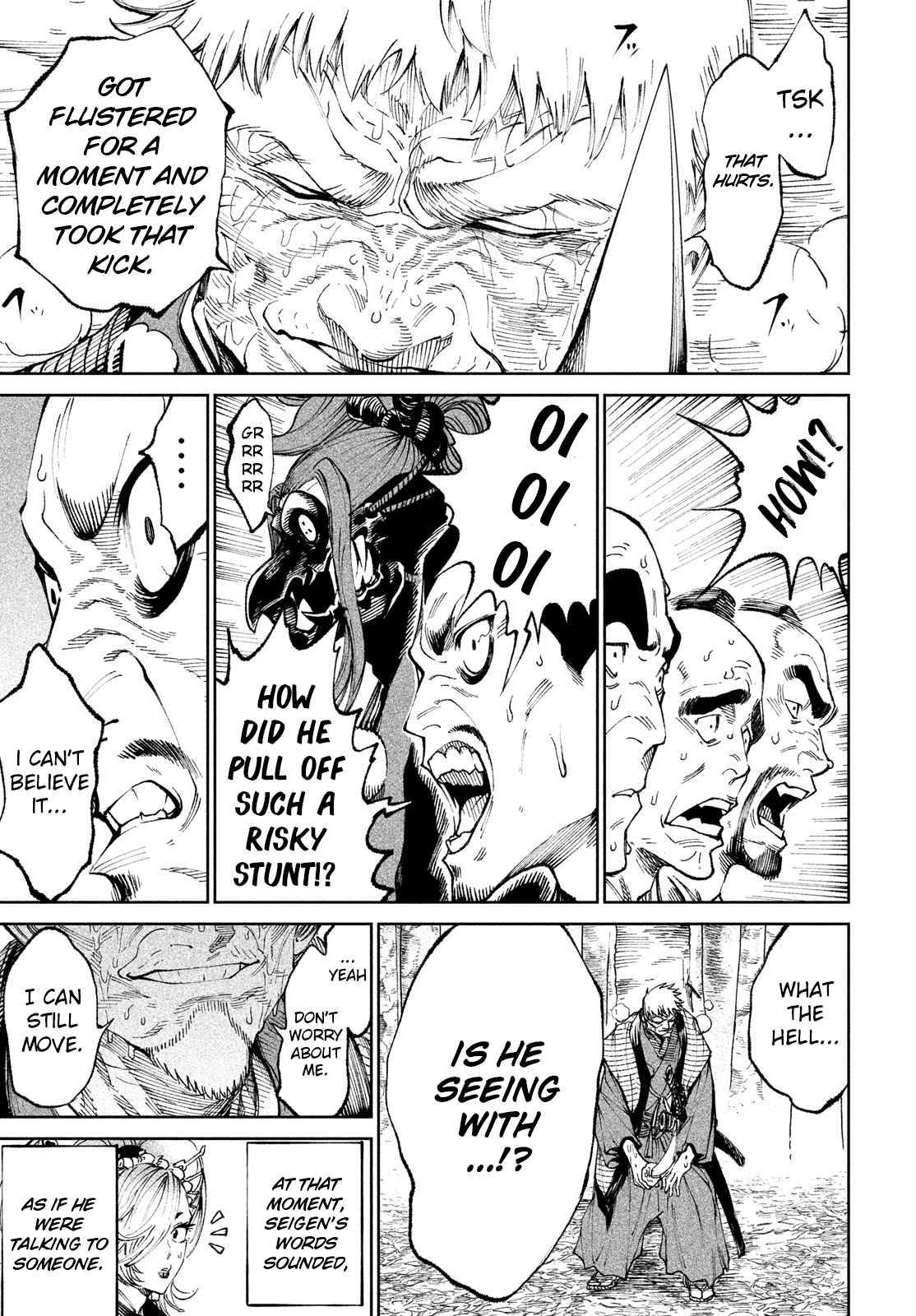 Tenkaichi - Nihon Saikyou Mononofu Ketteisen chapter 9 page 11