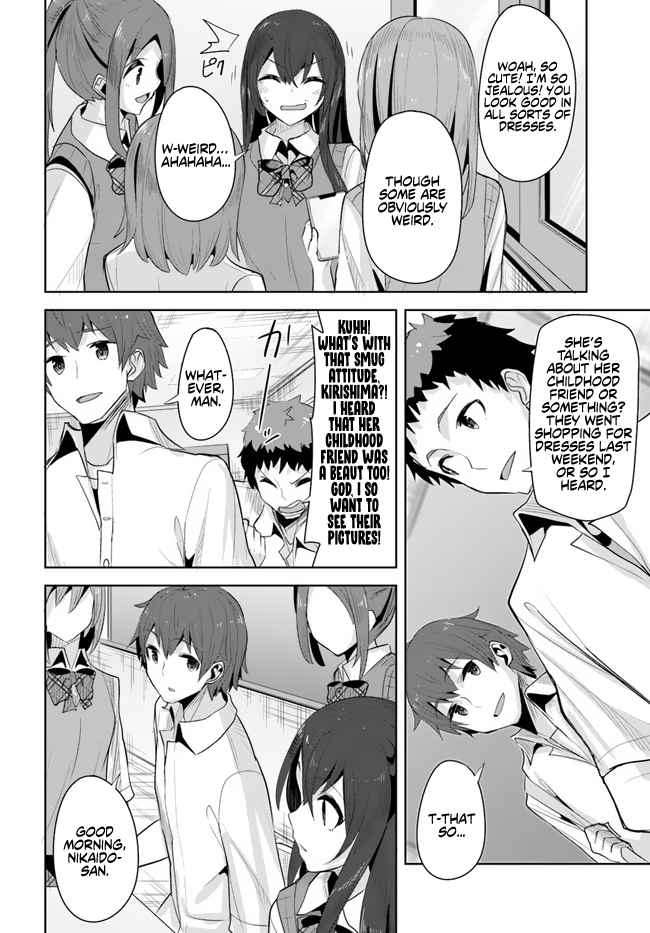 Tenkosaki: The Neat and Pretty Girl at My New School Is a Childhood Friend of Mine Who I Thought Was a Bo chapter 11 page 22
