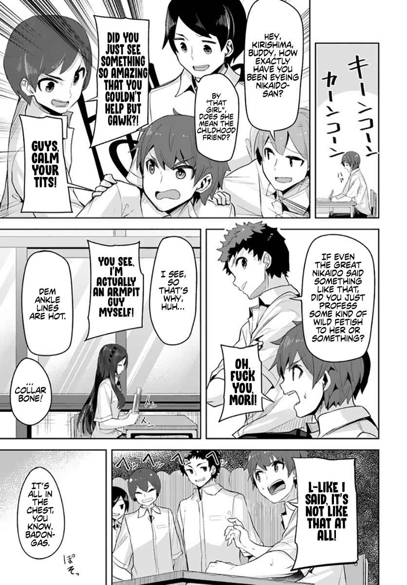 Tenkosaki: The Neat and Pretty Girl at My New School Is a Childhood Friend of Mine Who I Thought Was a Bo chapter 12 page 19