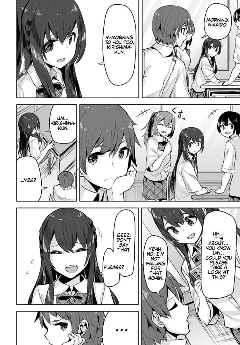 Tenkosaki: The Neat and Pretty Girl at My New School Is a Childhood Friend of Mine Who I Thought Was a Bo chapter 12 page 6