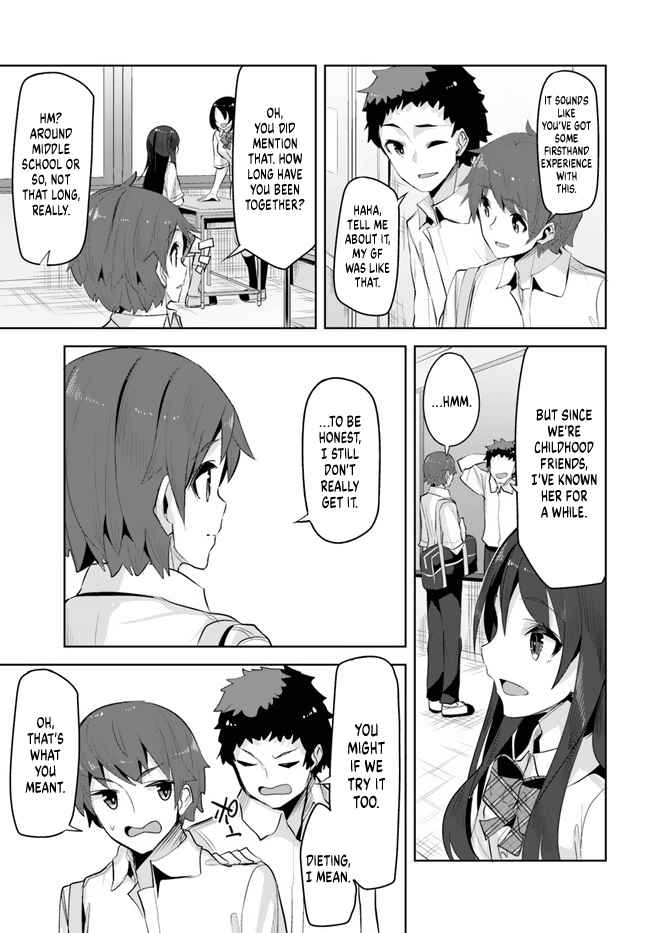 Tenkosaki: The Neat and Pretty Girl at My New School Is a Childhood Friend of Mine Who I Thought Was a Bo chapter 13 page 13