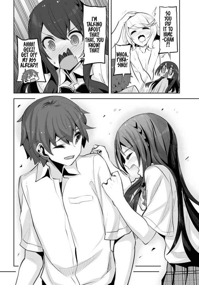 Tenkosaki: The Neat and Pretty Girl at My New School Is a Childhood Friend of Mine Who I Thought Was a Bo chapter 13 page 24