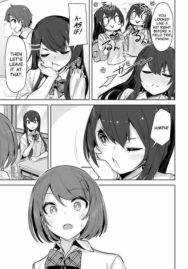 Tenkosaki: The Neat and Pretty Girl at My New School Is a Childhood Friend of Mine Who I Thought Was a Bo chapter 18 page 7