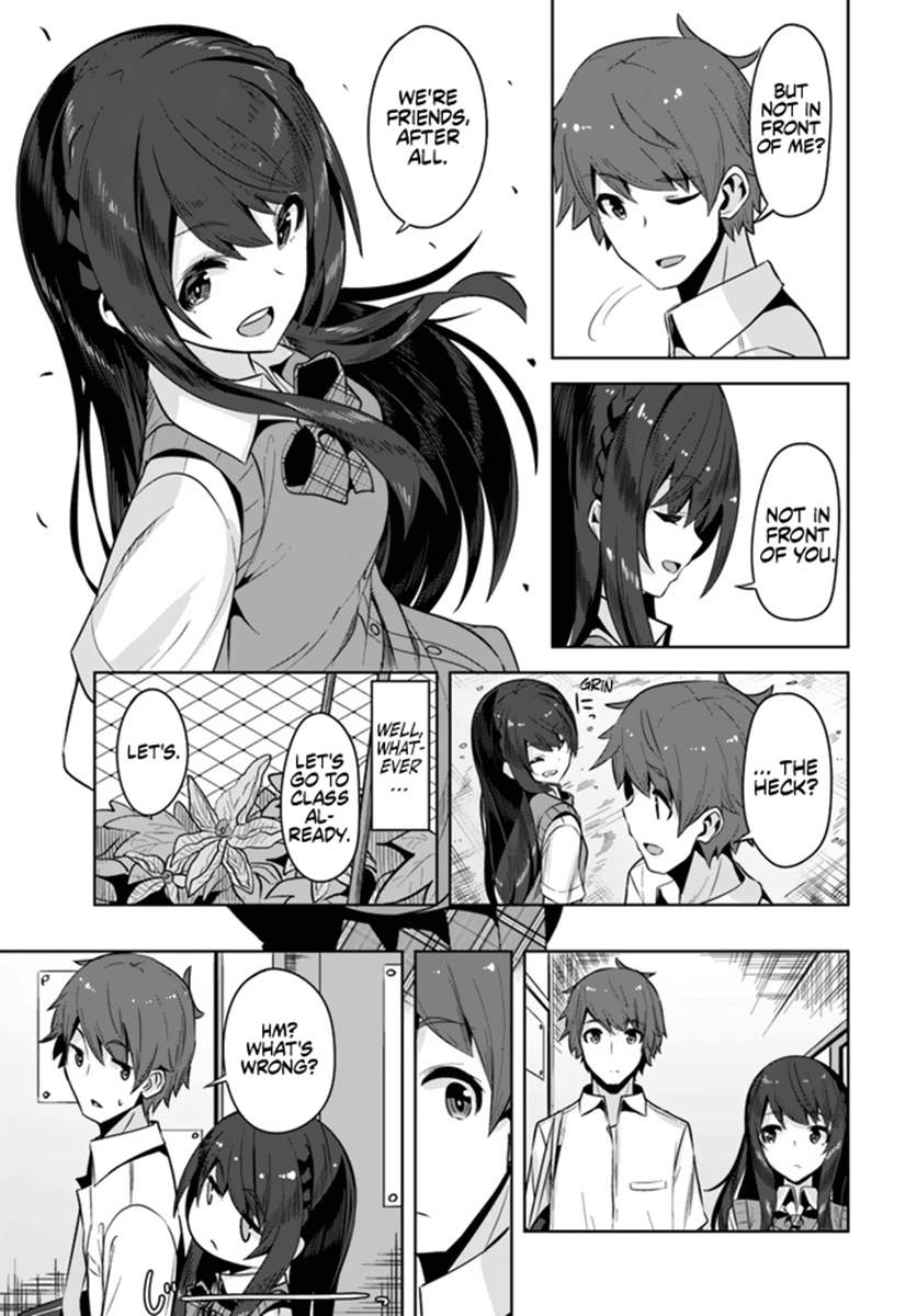 Tenkosaki: The Neat and Pretty Girl at My New School Is a Childhood Friend of Mine Who I Thought Was a Bo chapter 2 page 18