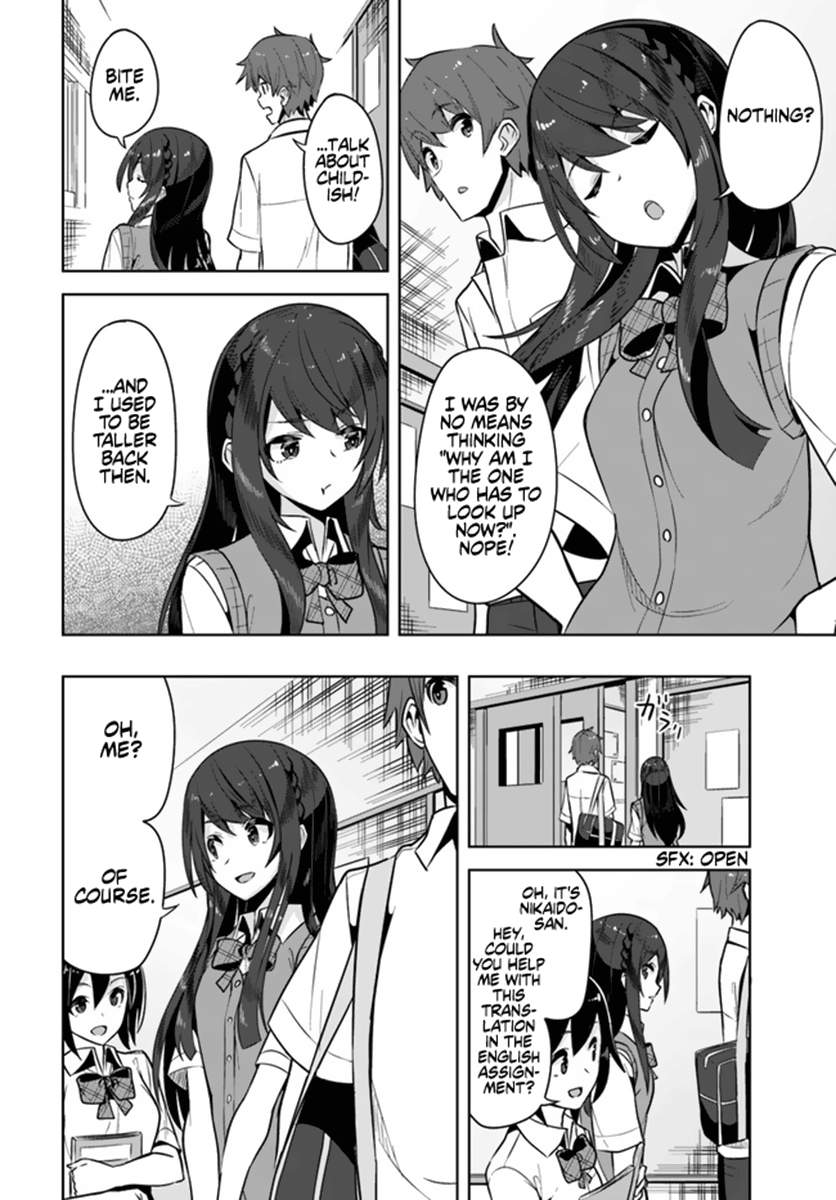 Tenkosaki: The Neat and Pretty Girl at My New School Is a Childhood Friend of Mine Who I Thought Was a Bo chapter 2 page 19