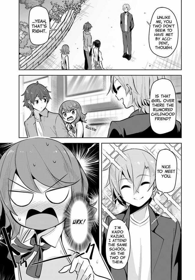 Tenkosaki: The Neat and Pretty Girl at My New School Is a Childhood Friend of Mine Who I Thought Was a Bo chapter 20 page 3