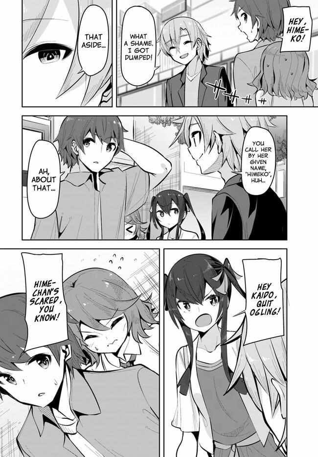 Tenkosaki: The Neat and Pretty Girl at My New School Is a Childhood Friend of Mine Who I Thought Was a Bo chapter 20 page 4