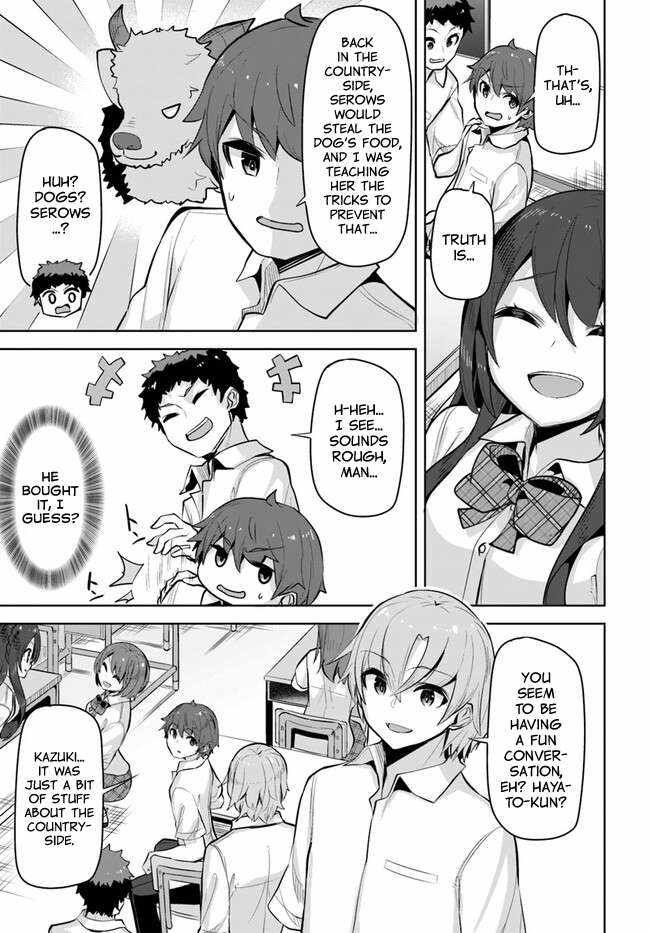 Tenkosaki: The Neat and Pretty Girl at My New School Is a Childhood Friend of Mine Who I Thought Was a Bo chapter 22 page 9
