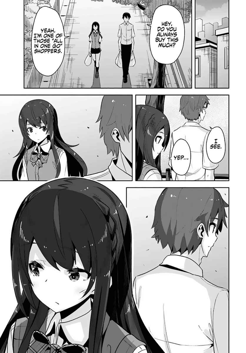 Tenkosaki: The Neat and Pretty Girl at My New School Is a Childhood Friend of Mine Who I Thought Was a Bo chapter 4 page 10