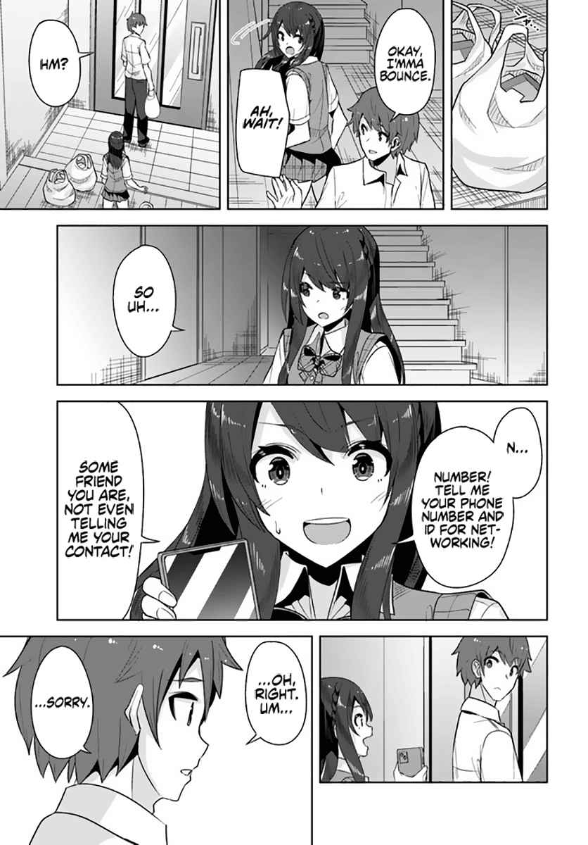 Tenkosaki: The Neat and Pretty Girl at My New School Is a Childhood Friend of Mine Who I Thought Was a Bo chapter 4 page 12