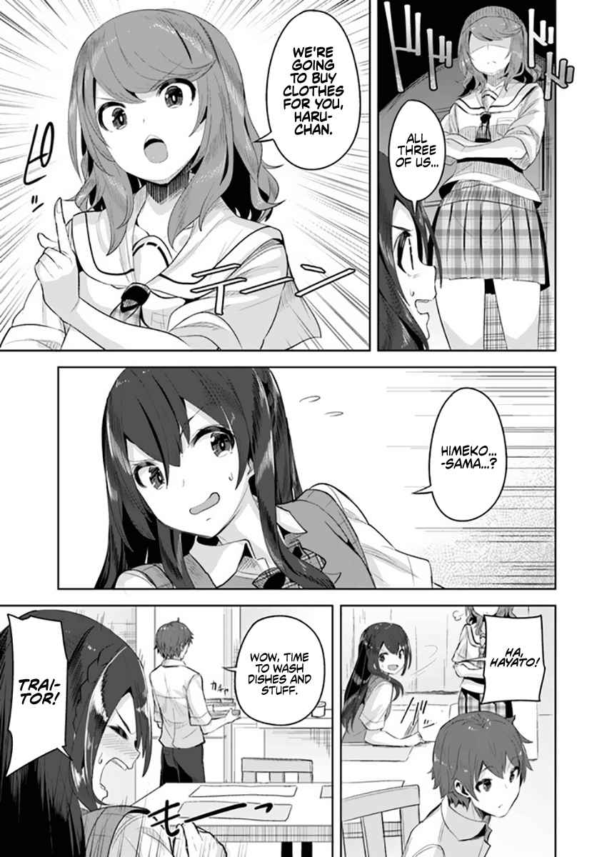 Tenkosaki: The Neat and Pretty Girl at My New School Is a Childhood Friend of Mine Who I Thought Was a Bo chapter 8 page 13