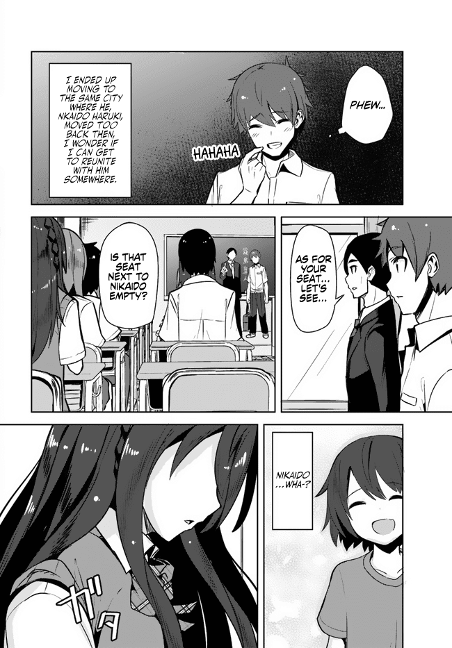 Tenkosaki: The Neat and Pretty Girl at My New School Is a Childhood Friend of Mine Who I Thought Was a Boy chapter 1 page 6