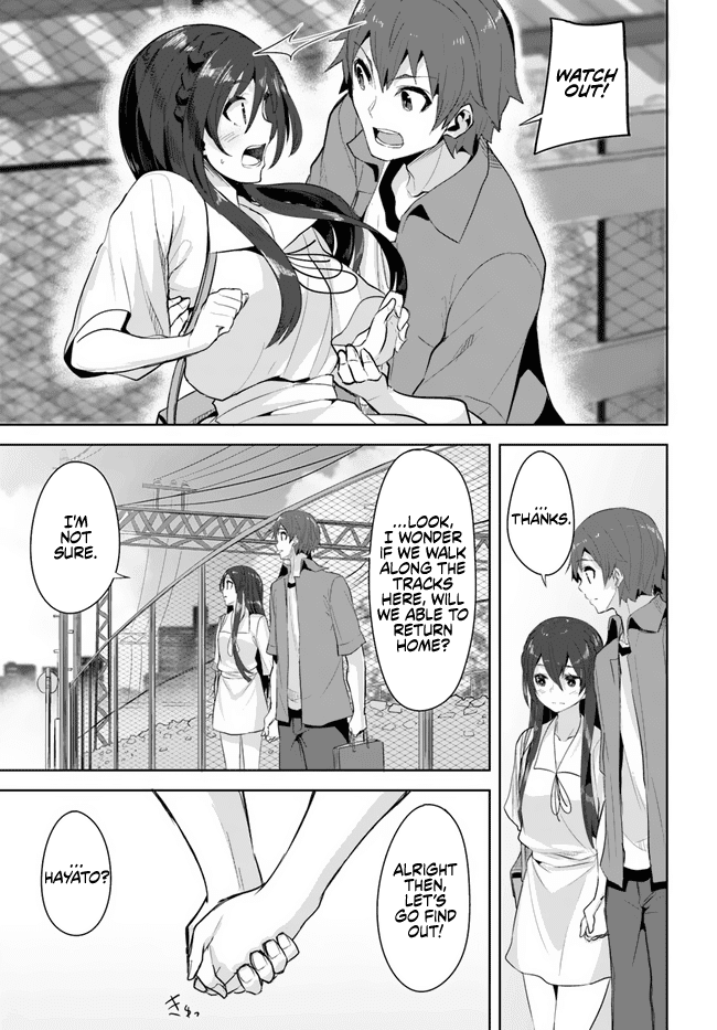 Tenkosaki: The Neat and Pretty Girl at My New School Is a Childhood Friend of Mine Who I Thought Was a Boy chapter 10 page 17