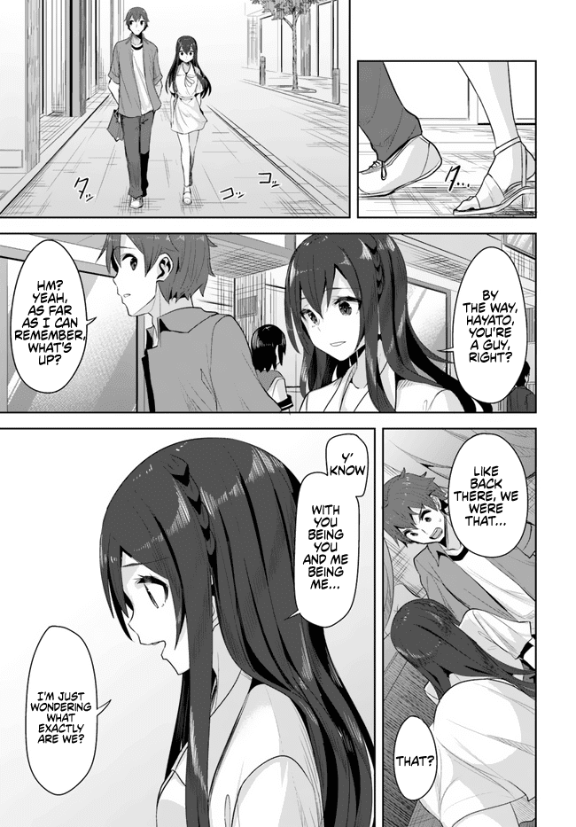 Tenkosaki: The Neat and Pretty Girl at My New School Is a Childhood Friend of Mine Who I Thought Was a Boy chapter 10 page 9