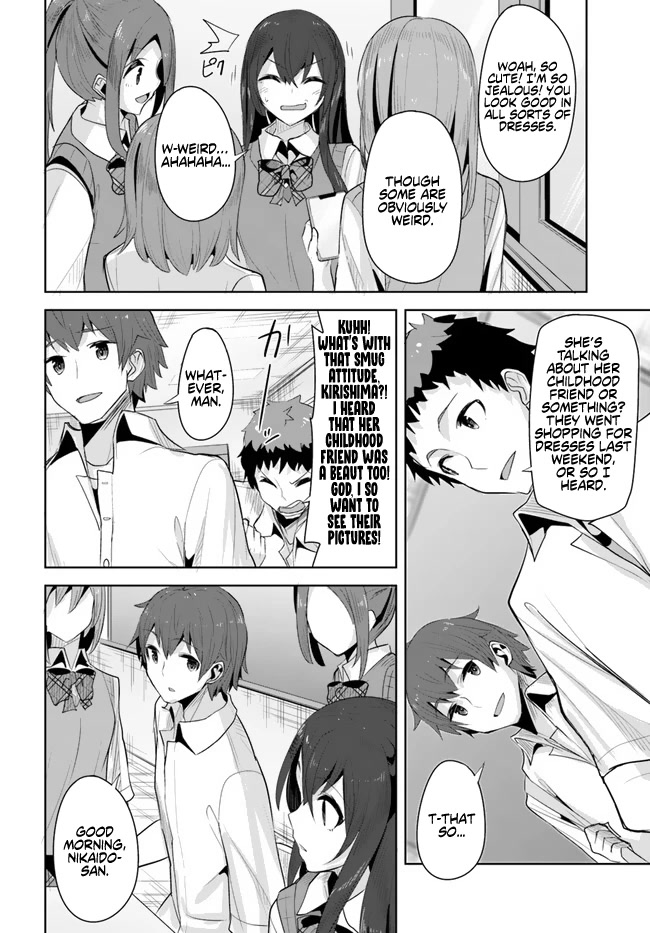 Tenkosaki: The Neat and Pretty Girl at My New School Is a Childhood Friend of Mine Who I Thought Was a Boy chapter 11 page 22